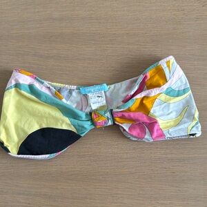 Emilio Pucci Multicolor Bikini Top